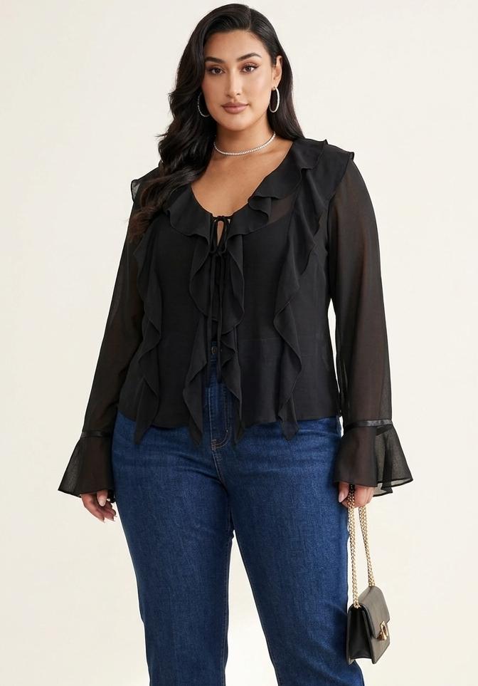 BLUSA CASUAL DE MALLA