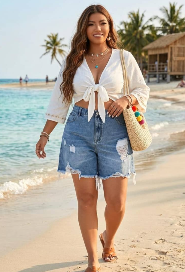 SHORT DE JEANS