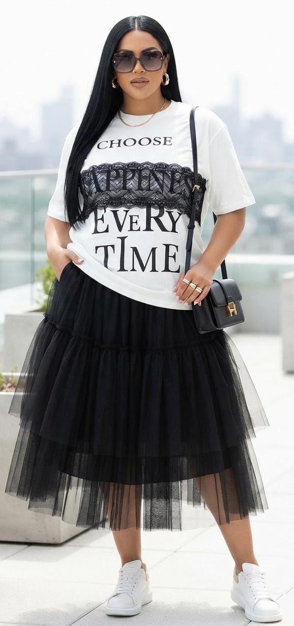 camiseta blanca de manga corta con corte clásico
