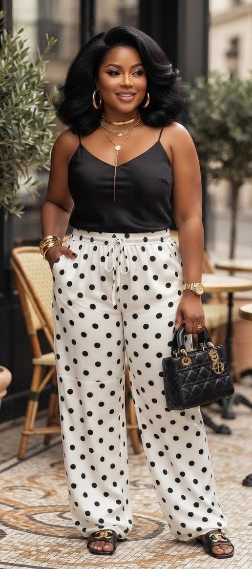 Pantalon Palazzo
