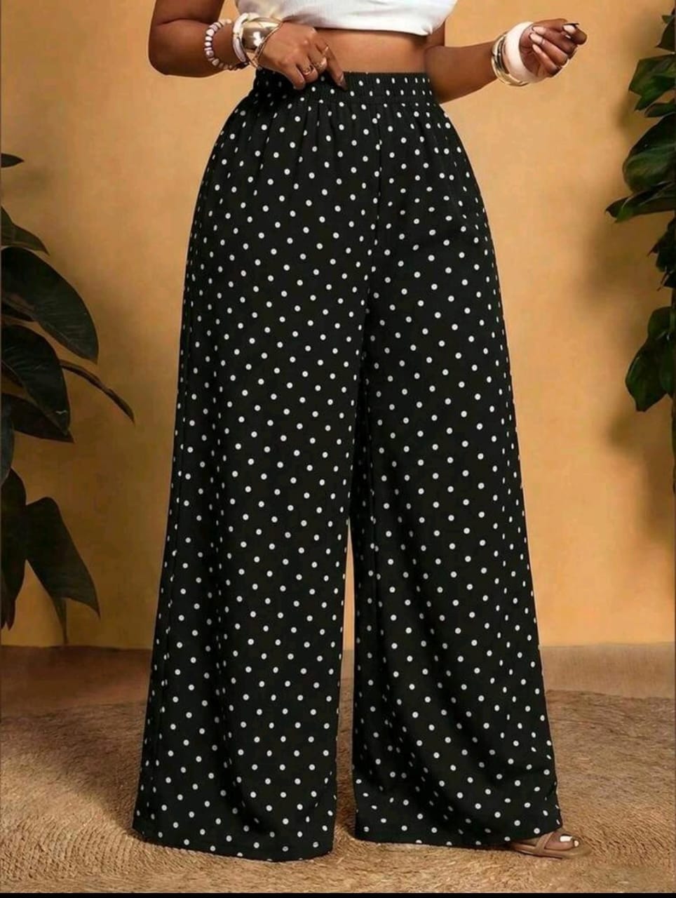 Pantalon Palazzo
