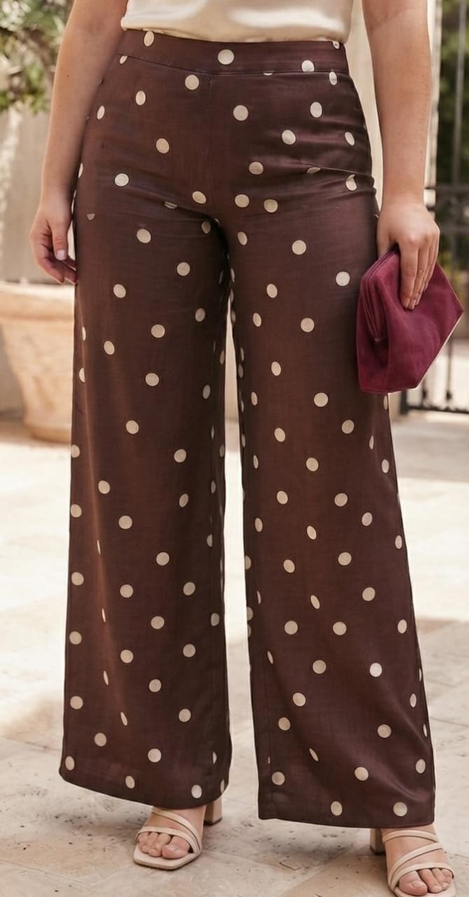 Pantalon Palazzo